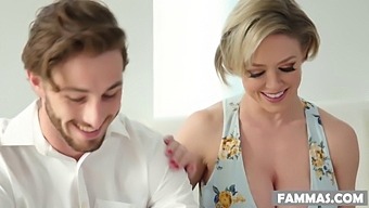 Beautiful Mom Seduces And Squirts On Stepson'S Hard Cock During Massage
