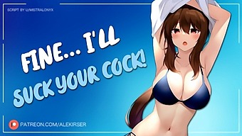 A Self-Assured Woman Loses Control During Oral Sex