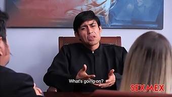 Kourtney Love Gets Seduced By A Priest In A Wild Sex Scene