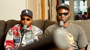 Curlyrican'S Big Ass Gets Pounded Hard During A Podcast Interview
