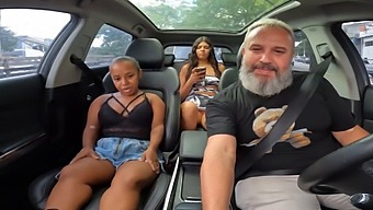 Anâzinha Do Mau Strips Down And Engages In Risqué Activities In A Car In São Paulo