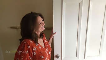 A Middle-Aged Woman Receives An Unexpected Gift From Her Landlord, Leading To A Passionate Encounter Filled With Intense Oral Pleasure And Sexual Satisfaction.