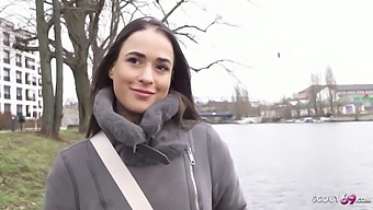 Saggy-Titted German Tattoo Enthusiast Lydiamaus96 Experiences Public Rough Sex