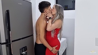 Milf Wife Seduces And Pleasures Her Stepson With A Creamy Surprise